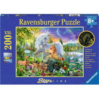 RAVENSBURGER Svítící puzzle Magická krása XXL 200 dílků