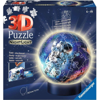 RAVENSBURGER Svítící puzzleball Astronaut 72 dílků