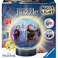 RAVENSBURGER Svítící puzzleball Ledové království 2, 72 dílků