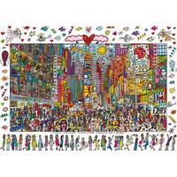 RAVENSBURGER Puzzle Times Square - Everyone should go there 1000 dílků