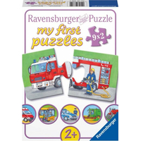 RAVENSBURGER Moje první puzzle Vozidla a stroje 9x2 dílky