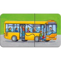 RAVENSBURGER Moje první puzzle Vozidla a stroje 9x2 dílky