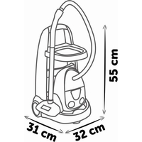 SMOBY Vozík pro malou uklízečku s vysavačem