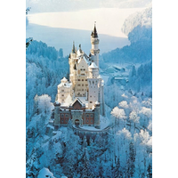 RAVENSBURGER Puzzle Zimní Neuschwanstein 1500 dílků