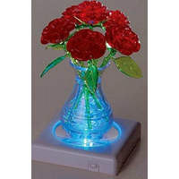 HCM KINZEL 3D Crystal puzzle Kytice růží 47 dílků