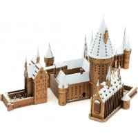 METAL EARTH 3D puzzle Harry Potter: Zasněžený Bradavický hrad (ICONX)