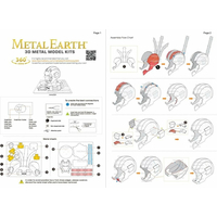 METAL EARTH 3D puzzle Avengers: Iron Man - helma
