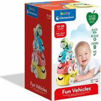CLEMENTONI BABY Stohovací legrační vozidla (Play For Future)