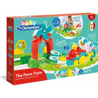 CLEMENTONI BABY Interaktivní hrací sada vláček na farmě se zvuky