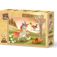 ART PUZZLE Dřevěné puzzle Roztomilý poník 50 dílků