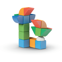 GEOMAG Magnetické kostky Magicube Shapes 25 kostek