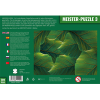 PULS ENTERTAINMENT Meister-Puzzle 3: Listy 500 dílků