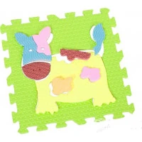 BABY GREAT Pěnové puzzle Barevná zvířata SX (30x30)