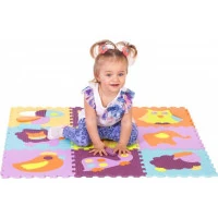 BABY GREAT Pěnové puzzle Barevná zvířata SX (30x30)