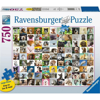RAVENSBURGER Puzzle 99 roztomilých psů XL 750 dílků
