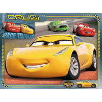 RAVENSBURGER Puzzle Auta 4v1 (12,16,20,24 dílků)