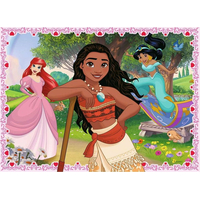 RAVENSBURGER Puzzle Disney: Princezny 4x100 dílků