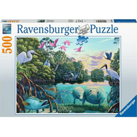 RAVENSBURGER Puzzle Chvíle s kapustňáky 500 dílků