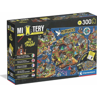 CLEMENTONI Puzzle MIXTERY Pirátský poklad 300 dílků