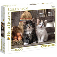 CLEMENTONI Puzzle Roztomilá koťata 1000 dílků