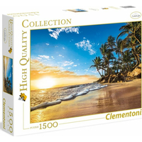 CLEMENTONI Puzzle Tropický východ slunce 1500 dílků