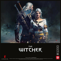 GOOD LOOT Puzzle Witcher - Geralt & Ciri 1000 dílků