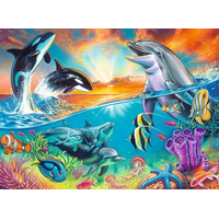 RAVENSBURGER Puzzle Život v oceánu XXL 200 dílků