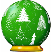 RAVENSBURGER Puzzleball Vánoční stromečky 56 dílků