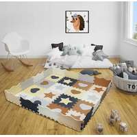 Matadi Pěnové puzzle Srdce a hvězdy (28x28)