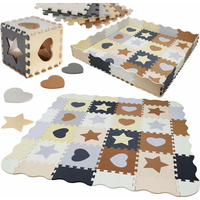 Matadi Pěnové puzzle Srdce a hvězdy (28x28)