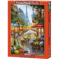 CASTORLAND Puzzle Jarní květiny v Paříži 1000 dílků