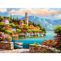 CASTORLAND Puzzle Přístav s hodinovou věží 2000 dílků