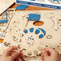 ROBOTIME Rokr 3D dřevěné puzzle Globus 567 dílků
