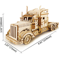 ROBOTIME Rokr 3D dřevěné puzzle Heavy Truck 286 dílků