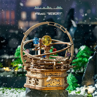 ROBOTIME Rokr 3D dřevěné puzzle Hvězdná noc 84 dílků