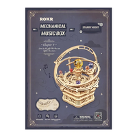 ROBOTIME Rokr 3D dřevěné puzzle Hvězdná noc 84 dílků