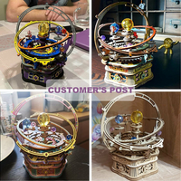 ROBOTIME Rokr 3D dřevěné puzzle Hvězdná noc 84 dílků