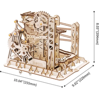 ROBOTIME Rokr 3D dřevěné puzzle Kuličková dráha: Explorer 260 dílků