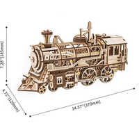 ROBOTIME Rokr 3D dřevěné puzzle Lokomotiva 350 dílků