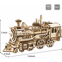 ROBOTIME Rokr 3D dřevěné puzzle Lokomotiva 350 dílků