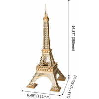 ROBOTIME Rolife 3D dřevěné puzzle Eiffelova věž 121 dílků