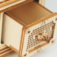 ROBOTIME Rolife 3D dřevěné puzzle Gramofon 122 dílků
