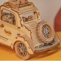 ROBOTIME Rolife 3D dřevěné puzzle Historický automobil 164 dílků