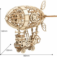 ROBOTIME Rolife 3D dřevěné puzzle Vzducholoď 176 dílků