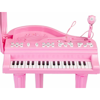 ECOTOYS Dětské elektrické piano růžové