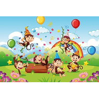 ART PUZZLE Dřevěné puzzle Opičí oslava 50 dílků