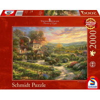 SCHMIDT Puzzle Dům u vinice 2000 dílků