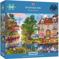 GIBSONS Puzzle Hotel Riverside Inn 1000 dílků