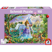 SCHMIDT Puzzle Princezna s jednorožcem 150 dílků