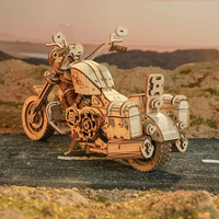 ROBOTIME Rokr 3D dřevěné puzzle Cruiser Motorcycle 420 dílků